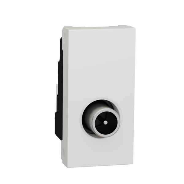 Photo Unica - prise tlvision - TV mle - individuel - 1 mod - Blanc - mca seul | Ref : NU346118