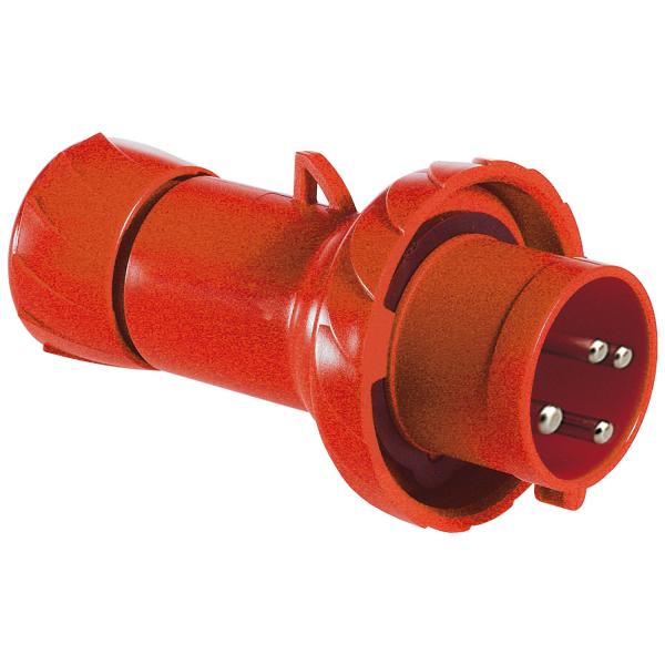 Photo PratiKa - fiche mobile industrielle droite - 16 A - 3P+T - 380-415 V CA - IP67 | Ref : PKX16M734