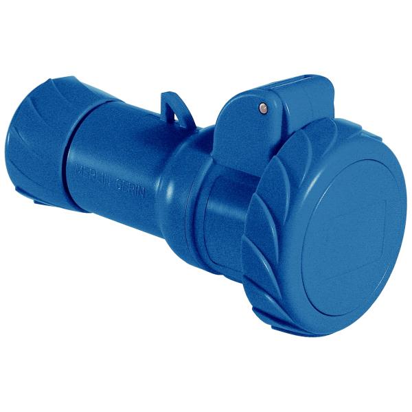 Photo PratiKa - prise mobile industrielle 32 A - 2P+T - 200..250 V CA- IP67 | Ref : PKY32M723