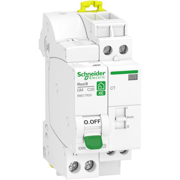 Schneider Electric R9PFC720 Resi9 - disjoncteur modulaire - 3P+N - 20A -  courbe C - peignable