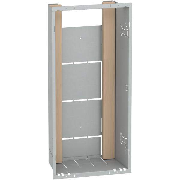 Photo Resi9 - bac d'encastrement 1x13 modules - hauteur utile 605 mm | Ref : R9H13282