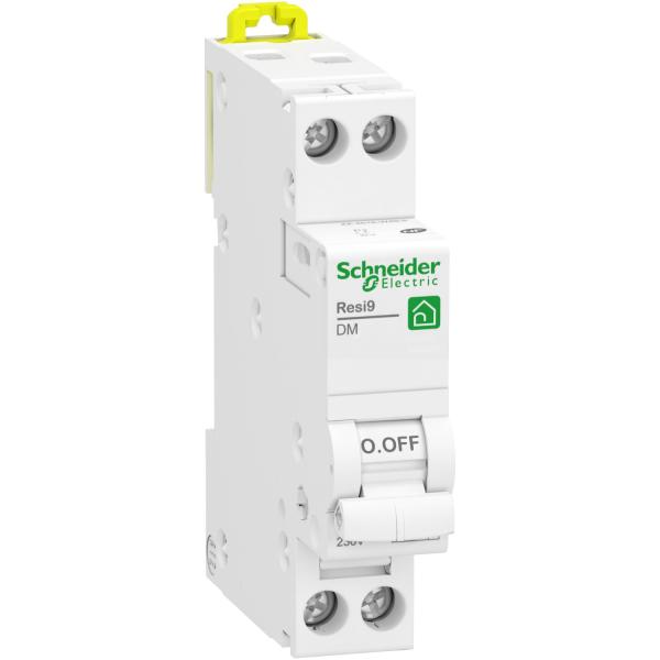 Photo Resi9 XP - disjoncteur modulaire - 1P+N - 20A - courbe D - peignable | Ref : R9PFD620