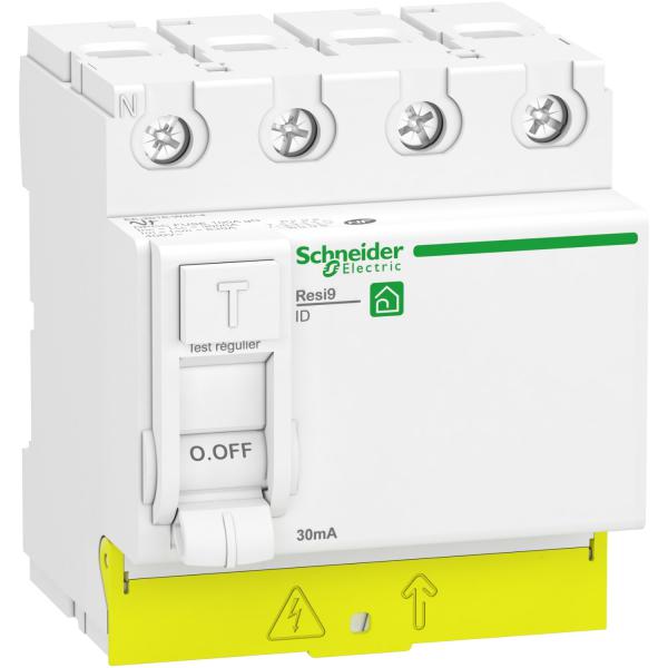 Disjoncteur modulaire RESI9 1P+N courbe C peignable 20A - SCHNEIDER  ELECTRIC - R9PFC620