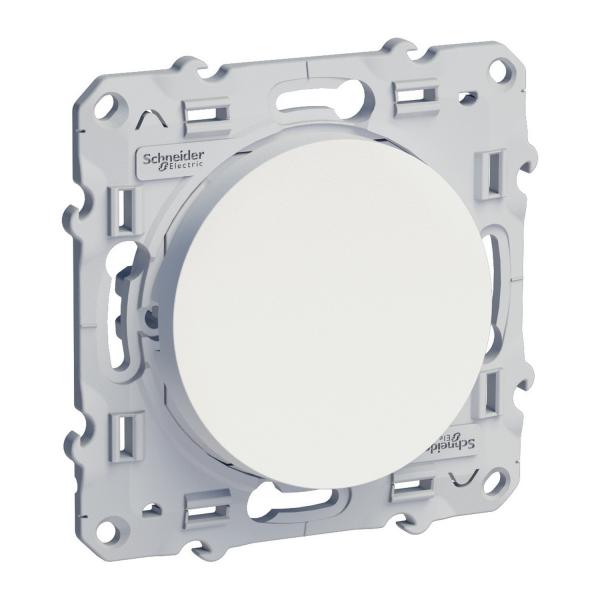 Photo Odace, lot de 60 va-et-vient Blanc à vis 10 A | Ref : S523204P