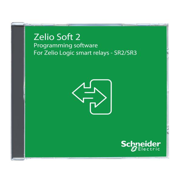 Photo Zelio Logic - logiciel de programmation Zelio Soft 2 multilingue - CD-ROM | Ref : SR2SFT01