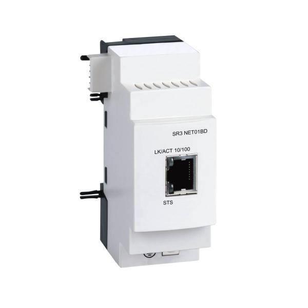 Photo Zelio Logic - interface de communication Ethernet - pour relais intelligent | Ref : SR3NET01BD
