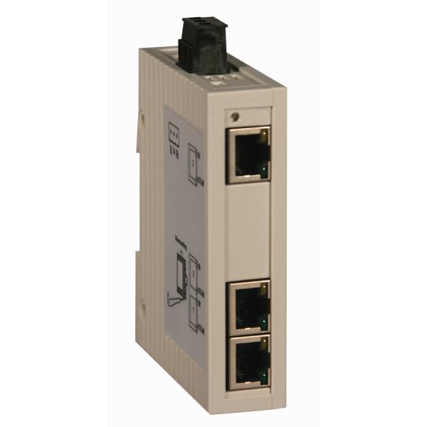 Photo switch Ethernet non manag� - 3 ports cuivre | Ref : TCSESU033FN0