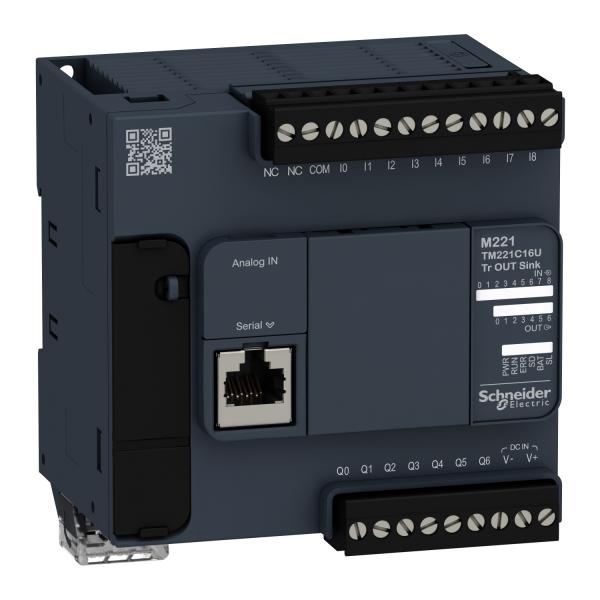 Photo Modicon TM - Controleur m221-16es tr.n pn | Ref : TM221C16U