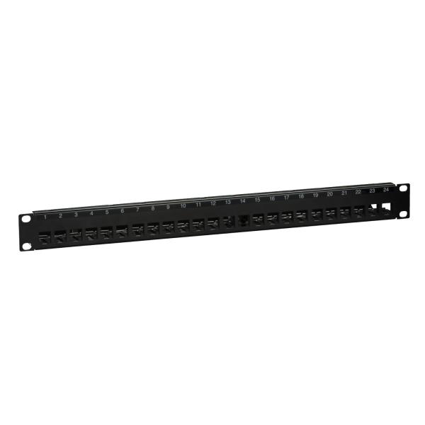Photo Infraplus-MP - Panneau 19 pouces 24ports FTP affleurant | Ref : VDI6691F