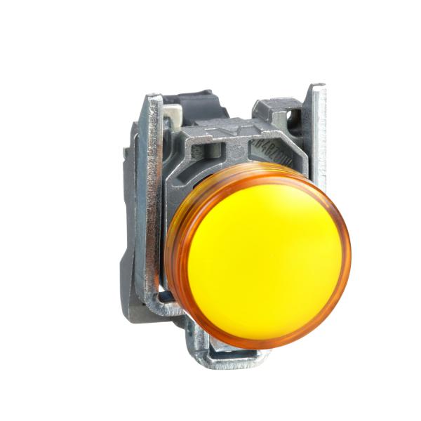 Photo Harmony XB4 - voyant lumineux DEL - 22 - orange - 120V - vis trier | Ref : XB4BVG5