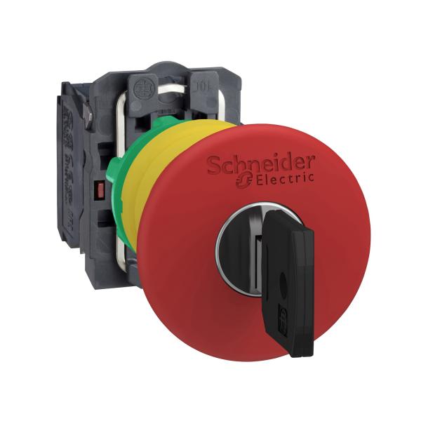 Photo Harmony - bouton arrt d'urgence  cl XB5 - rouge | Ref : XB5AS9442
