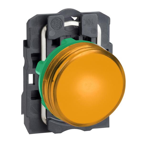 Photo Harmony XB5 - voyant lumineux DEL - 22 - orange - 24V - vis trier | Ref : XB5AVB5