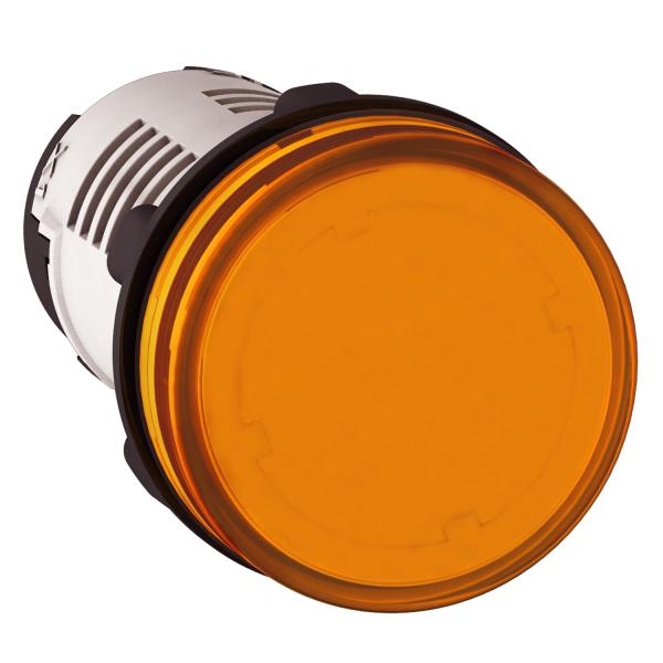 Photo Harmony voyant rond - 22 - orange - LED intgre - 230V | Ref : XB7EV08MP    