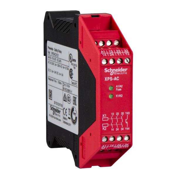 Photo Preventa XPSAC - contr�leur - arr�t d'urgence - 24Vca/cc | Ref : XPSAC5121P