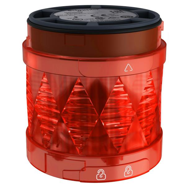 Photo Harmony XVU - lment lumineux 60 - DEL - clignotant - 24VDC - rouge | Ref : XVUC44