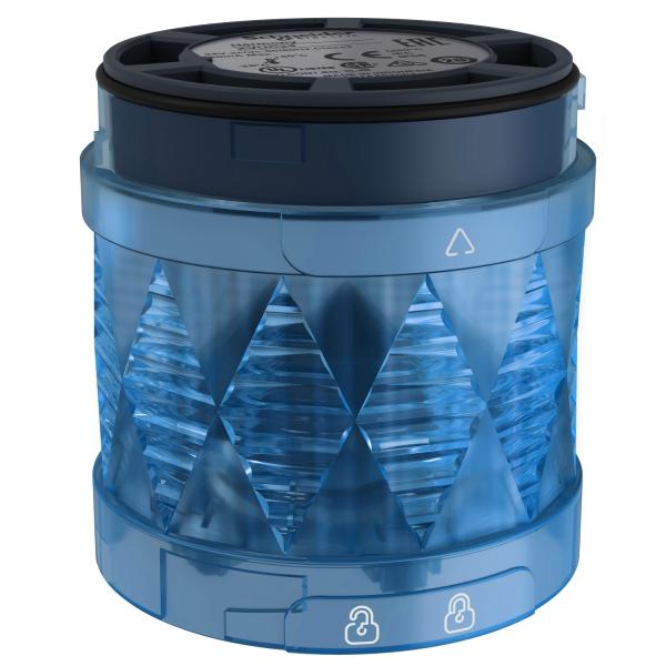 Photo Harmony XVU - lment lumineux 60 - DEL - clignotant - 24VDC - bleu | Ref : XVUC46