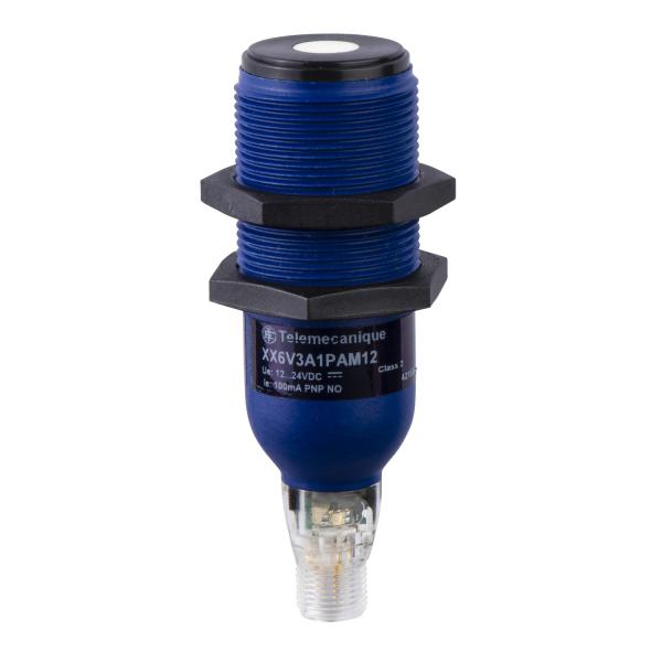 Photo OsiSense XX - détecteur ultrasons - M30 - proximité - Sn 1m - 1F - M12 | Ref : XX6V3A1PAM12