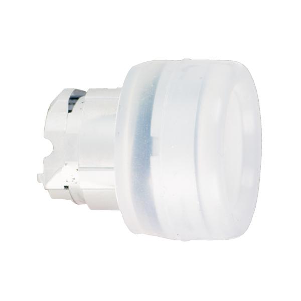Photo Harmony tte de bouton poussoir + capuchon IP69K - 22 - blanc | Ref : ZB4BP1
