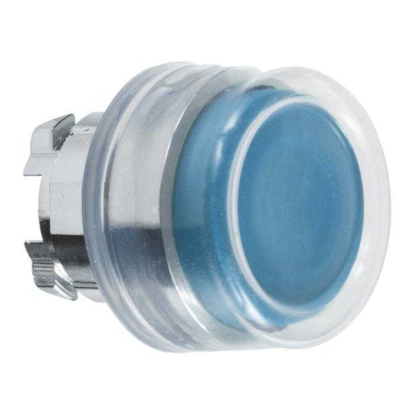 Photo Harmony tte de bouton poussoir + capuchon IP69K - 22 - bleu | Ref : ZB4BP6
