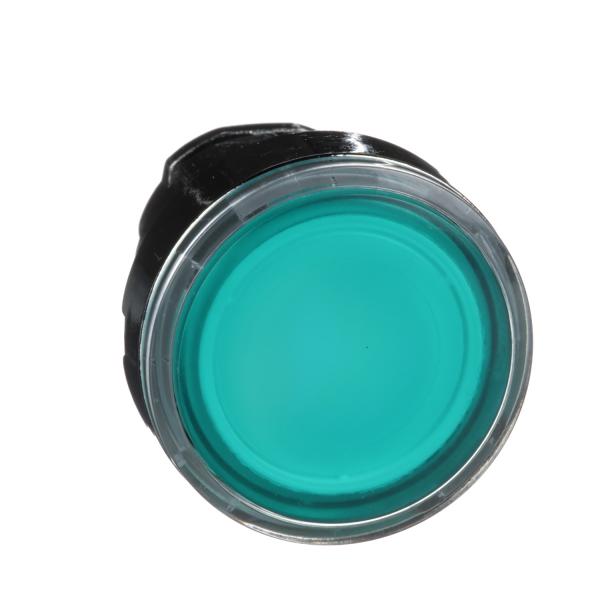 Photo Harmony XB4 - tte bouton poussoir lumineux DEL - 22 - vert | Ref : ZB4BW333