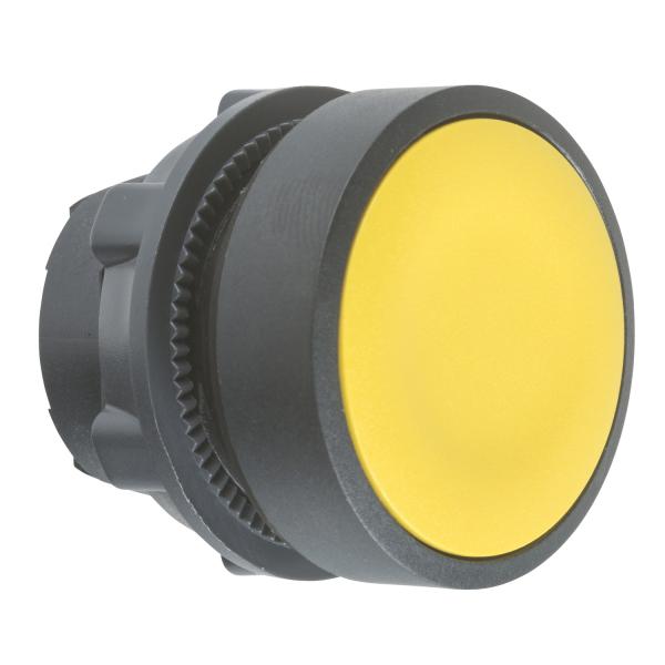 Photo Harmony XB5 - tte bouton poussoir - 22 - affleurant - jaune | Ref : ZB5AA5
