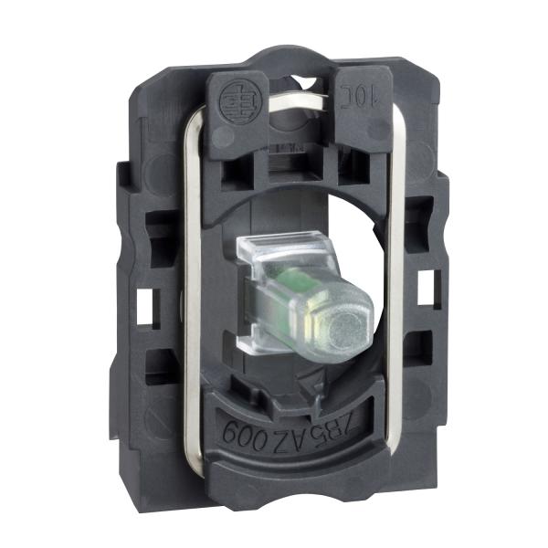 Photo Harmony XB5 - corps voyant LED - blanc - 24VACDC | Ref : ZB5AVB1