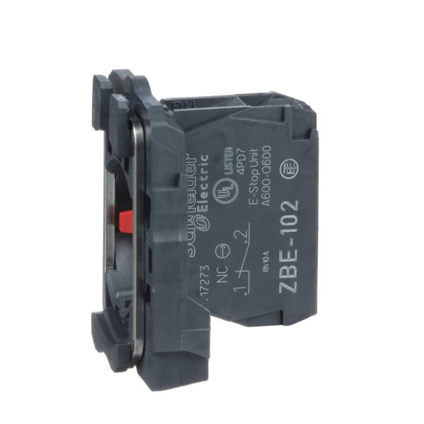 Photo Harmony XB5 - corps de bouton - 1O - raccordement vis-trier | Ref : ZB5AZ102