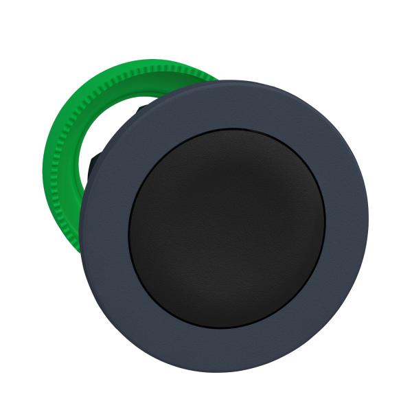 Photo Harmony XB5 - tte bouton poussoir  impulsion - flush - noir | Ref : ZB5FA2