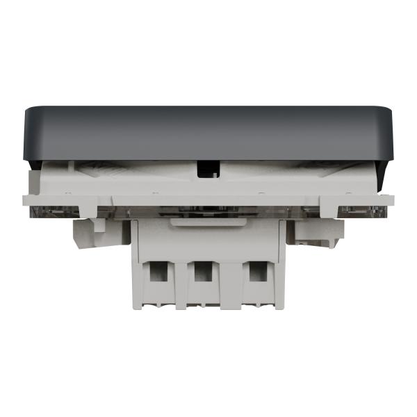 Vignette 2 produit Mureva Styl - Bouton poussoir - composable - IP55 - IK08 - connexion auto - gris | Ref : MUR35027