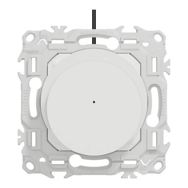 Vignette 2 produit New Odace  - interrupteur  carte - LED localisation incluse - 10AX - blanc craie | Ref : S920283