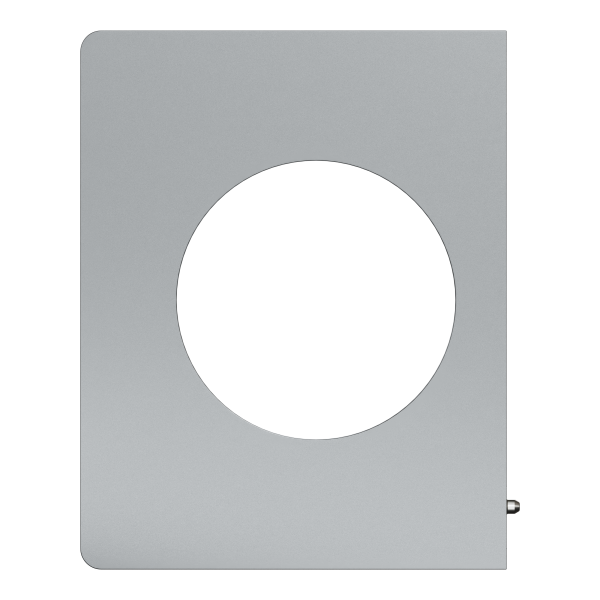 Vignette 2 produit New Odace  Architecte - plaque de finition latrale - effet Titane | Ref : S930800