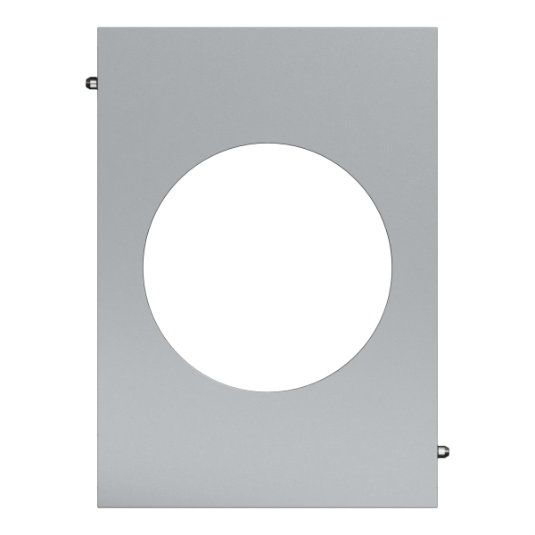 Vignette 2 produit New Odace  Architecte - plaque de finition centrale - effet Titane | Ref : S930801