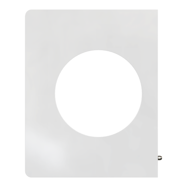 Vignette 2 produit New Odace  Architecte - plaque de finition latrale - Blanc maill | Ref : S934800