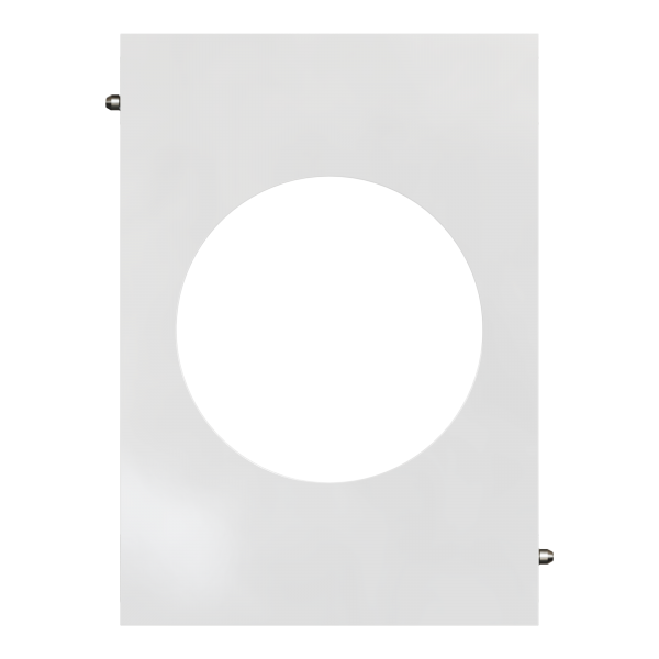Vignette 2 produit New Odace  Architecte - plaque de finition centrale - Blanc maill | Ref : S934801