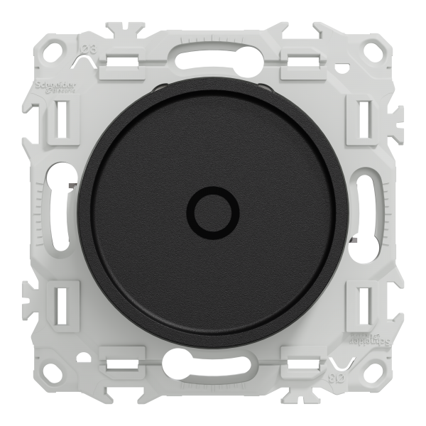 Vignette 2 produit New Odace  - variateur de lumire universel 2 ou 3 fils - rotatif - noir onyx | Ref : S940519