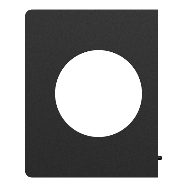 Vignette 2 produit New Odace  Architecte - plaque de finition latrale - couleur Noir onyx | Ref : S940800
