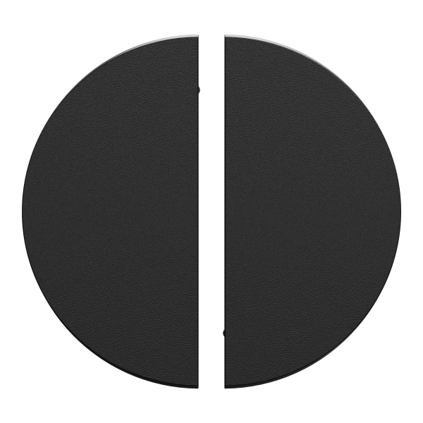 Vignette 2 produit New Odace  - enjoliveur seul - pour double va-et-vient ou poussoir - noir onyx | Ref : S949210