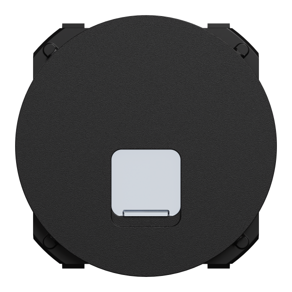 Vignette 2 produit New Odace  - enjoliveur seul - pour prise RJ45 - noir onyx | Ref : S949470