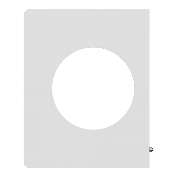 Vignette 2 produit New Odace  Architecte - plaque de finition latrale - effet Cramique Blanc | Ref : S951800