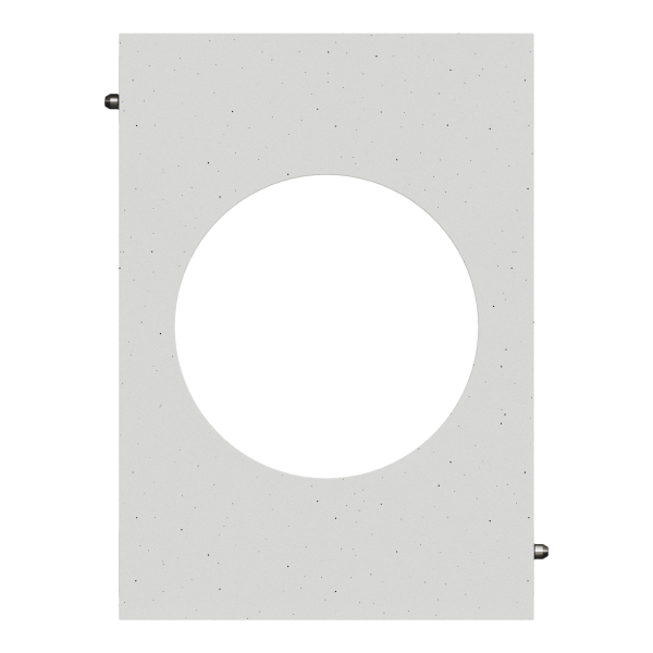Vignette 2 produit New Odace  Architecte - plaque de finition centrale - effet Bton | Ref : S955801