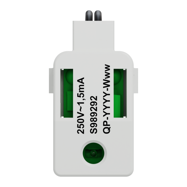 Vignette 2 produit New Odace  - LED verte 1.5mA 250V  cbler - localisat/tmoin - forte luminosit | Ref : S989292