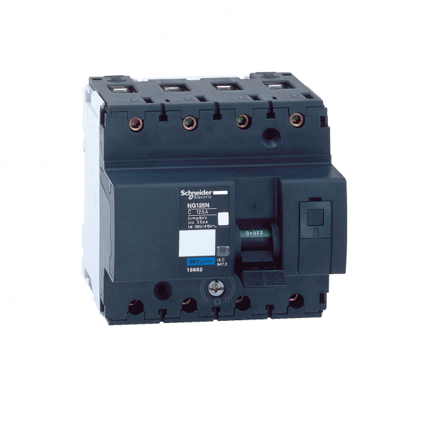Vignette 2 produit Multi9 NG125N - disjoncteur modulaire - 4P - 125A - courbe C | Ref : 18661