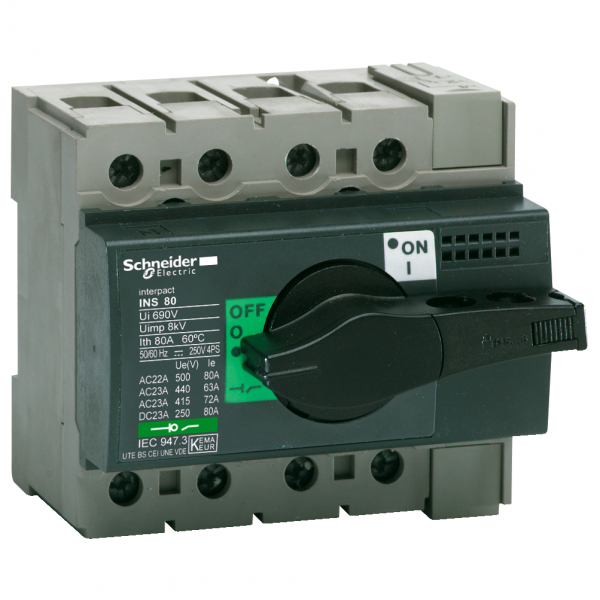 Vignette 2 produit interrupteursectionneur Interpact INS40 3P 40 A | Ref : 28900