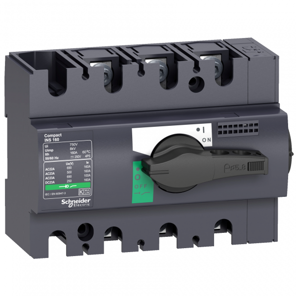 Vignette 2 produit interrupteursectionneur Interpact INS100 3P 100 A | Ref : 28908