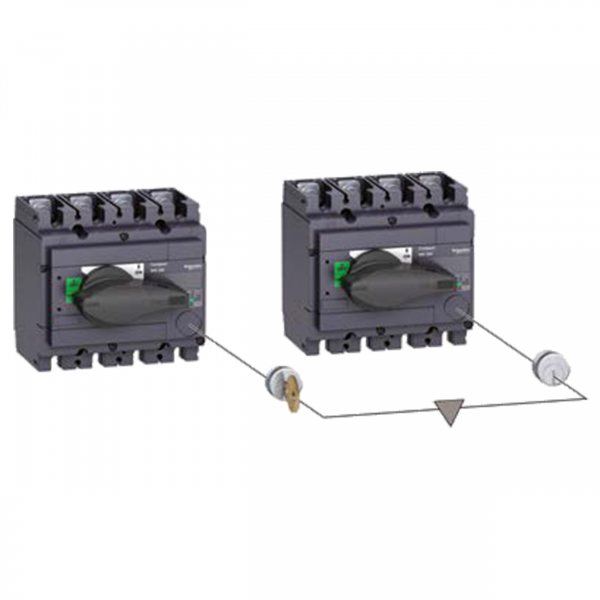 Vignette 2 produit inverseur de source manuel monobloc Interpact INS250 3P 100 A | Ref : 31140
