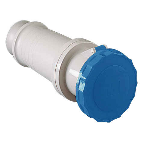 Vignette 2 produit PratiKa - prise mobile industrielle - 63 A - 2P+T - 200..250 V CA- IP67 | Ref : 81478