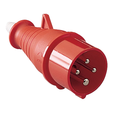 Vignette 2 produit PratiKa - fiche mobile inverseur de phase droite - 3P+T - 380-415 V CA - IP44 | Ref : 83902