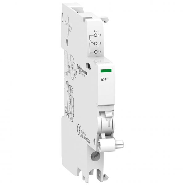 Vignette 2 produit Acti9, iOF contact auxiliaire OF 240...415VCA 24...130VCC | Ref : A9A26924
