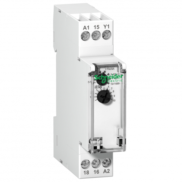 Vignette 2 produit Acti9, RTB, relais  dure temporise sur impulsion 1OF 24...240VCA 24VCC | Ref : A9E16066