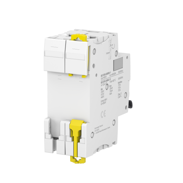 Vignette 2 produit Acti9 iC60N - Disjoncteur - 2P - 20A - Courbe D - 400Vca - 6000A/10kA | Ref : A9F75220